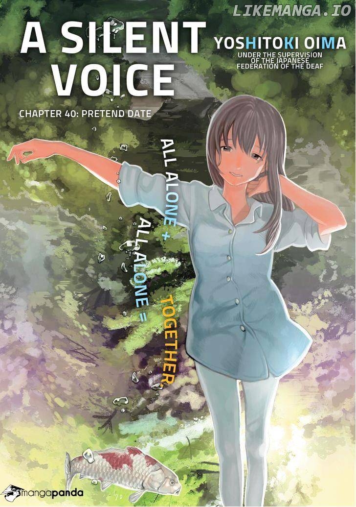 A Silent Voice, Chapter 40 image 01